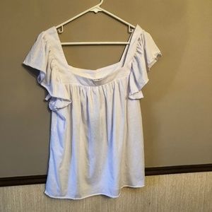 Chaser White Short Sleeve Top